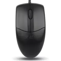 雙飛燕(WinEasy) 鼠标 OP-520NU 有线鼠标 办公鼠标 便携鼠标 对称鼠标 黑色