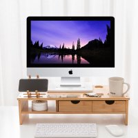 倍方显示器增高架 小鹿款 多功能雕刻 54*23*14(HD)