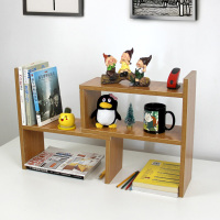 倍方桌上收纳架 柚木色 440*190*116mm(HD)