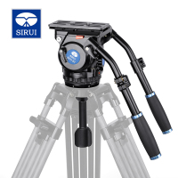 思锐（SIRUI）BCH-30 广电液压摄像云台 多档阻尼 双手柄 专业款