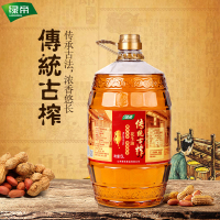 绿帝传统古榨花生油 5L