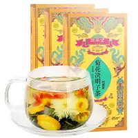 买一发三固本堂菊花决明子茶枸杞金银花牛蒡组合茶包代用茶