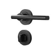 卡贝 暗门锁室内卧室房间门锁 现代通用隐形锁 黑色CX0571-12