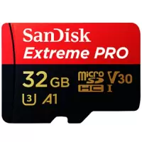 闪迪(SanDisk)32GB TF(MicroSD)存储卡 U3 C10 A1 V30 4K 至尊超极速移动版内存卡