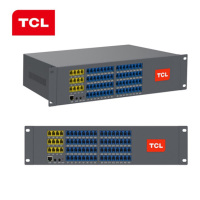 TCL 集团程控电话交换机 8进56出电话机交换机IVR语音导航二次来显电话秘书办公商用T800 A3-8/56