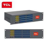 TCL 集团程控电话交换机 12进16出电话机交换机IVR语音导航二次来显电话秘书办公商用T800 A3-12/16