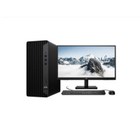 惠普(HP)480 G7商用台式电脑+21.5寸(i7-10700/8G/256SSD+1T/Win10专业版/三年)