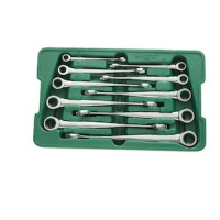 世达 SATA 8016 10件套加长型X柄两用快扳(包装数量 1件)..