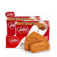 比利时进口和情缤咖时焦糖饼干 早餐代餐饼干125g(袋装)