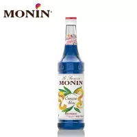 莫林MONIN蓝柑风味糖浆玻璃瓶装700ml