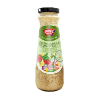 极美滋蔬菜沙拉汁芥末鲜香口味248ml蔬菜水果沙拉凉拌调味生鱼片饺子蘸料