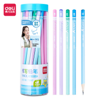 得力书写铅笔30支2B四色铅笔58167