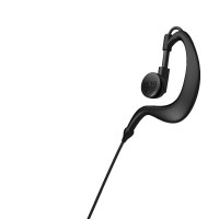 中诺 BST-8080 对讲机耳机 带灯耳麦线K头通用入耳式耳挂式 黑色 gk