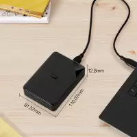 港大专属 西部数据 2T移动硬盘 经典黑