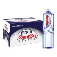 百岁山矿 泉 水570mlx24瓶1箱