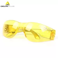 代尔塔 Deltaplus 101121 护目镜 舒适型PC安全护目镜 防风沙防冲击防刮擦眼镜定做