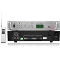 菱声(LINGSHENG) MP3定时播放器智能校园广播系统学校自动音乐打铃主机军号仪带遥控公共广播 336带遥控