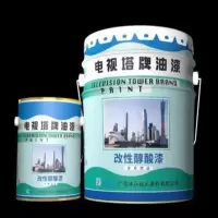 电视塔牌油漆 改性醇酸漆 黑色 2.8KG