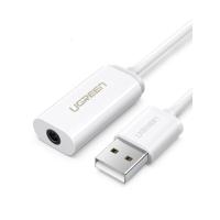 绿联usb转3.5mm电脑耳机转接头口音频转换器线外置声卡适用于苹果