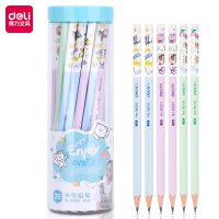 得力书写铅笔30支2B3色铅笔58205