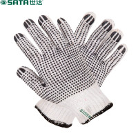 世达 ASF0008 双面点塑手套(10副/打)(单位:打)