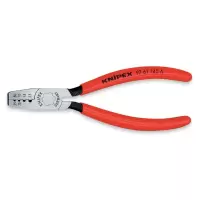 凯尼派克 KNIPEX 97 61 145 A 压线钳(套管式端子,抛光头,塑料套柄)(包装数量 1把),
