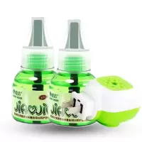 皎洁蚊香液无味套装1器2液插电式驱蚊防蚊子水灭蚊液无香型 (20套起定)