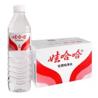 娃哈哈 纯净水饮用水 596ml*24瓶(基蛋)