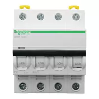 施耐德电气 空气开关 IC65N 4P C6A A9F18406 微型断路器【企业】