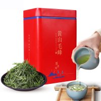 酥田黄山毛峰特级茶叶明前新茶高山绿茶毛尖200g/罐