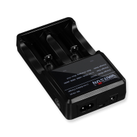 沃尔森 26650双排座充 强光手电筒锂电池充电器 3.7V 4.2V