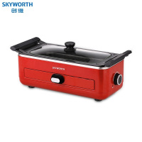 创维(Skyworth) K24 无烟烧烤炉 煎烤盘 电烧烤炉 多功能家用无烟电烤炉