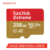 闪迪 SanDisk TF存储卡 SDSQXA1-256G-ZN6MA 256G 读速160MB/s