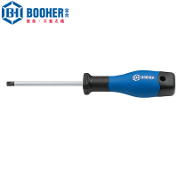 宝合 双色柄花型螺丝批T15*75MM货号:1904153(个)