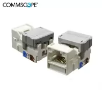 COMMSCOPE康普六类模块Cat6信息网络模块MGS400-262 RJ45千兆模块