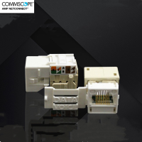 COMMSCOPE康普UNJ500超五类非屏蔽模块RJ45网络模块康普模块