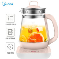 美的(Midea)养生壶 电水壶 电热水壶烧水壶多功能 煮水壶一机多用玻璃水壶 YS12Colour101