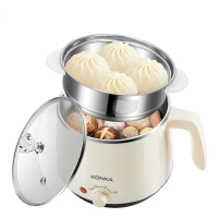 .康佳(KONKA)多功能锅电煮锅 1.5L电蒸锅宿舍小电锅电火锅 KZG-15YX721(L) 99