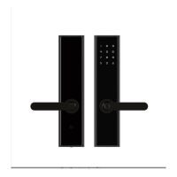 递乐 (DiLe) 智能门锁指纹锁电子锁蓝牙钥匙NFC开门 touch2 单套装