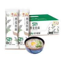 金龙鱼 面条挂面 荞麦面 51优+荞麦挂面 150G*20/箱装 杂粮粗粮挂面