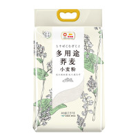 金龙鱼 面粉 多用途荞麦粉 2.5kg 中筋面粉 粗粮面粉 面条馒头