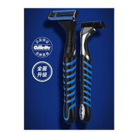 吉列威锋剃须刀（手动，包含一个刀架和三层刀片的刀头三个）