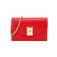 CELINE思琳 品 女士红色皮质单肩斜挎包新年礼物送女友 10C543BLJ 27ED礼物