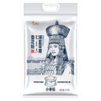 金龙鱼 面粉 河套平原雪花粉 5kg 麦芯粉 中筋面粉 通用粉 多用途面粉 十斤