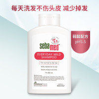 温和洗发液400ml柔顺洗发露中干性孕妇适用 无硅油洗发水温和呵护