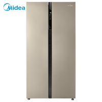 美的(Midea) BCD-527WKM(ZG) 对开门冰箱 芙蓉金