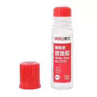 得力(deli)7317 超透超粘液体胶 得力胶水 液体胶 液体胶水 100ml