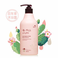 所望(SOMANG)韩国进口百年草沐浴露女补水清爽保湿沐浴液 500ml,