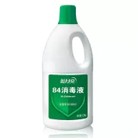 蓝月亮 84消毒液 消毒水 清洁下水道 家庭和公共场所消毒 漂白 1.2kg/瓶(12瓶装)