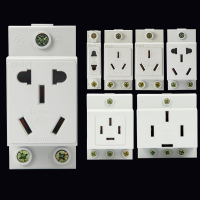 正泰模数化插座 四孔 (宽54mm高78mm深度44mm)10个